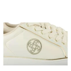 Baskets OR Femme Motif Iridescent Lacets