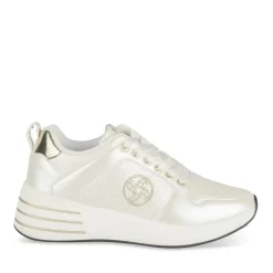 Baskets OR Femme Motif Uni A Enfiler