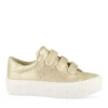 Baskets OR Femme Motif Uni Scratch