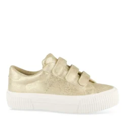Baskets OR Femme Motif Uni Scratch