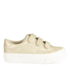 Baskets OR Femme Motif Uni Scratch
