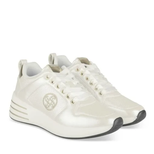 Baskets OR Femme Motif Uni A Enfiler
