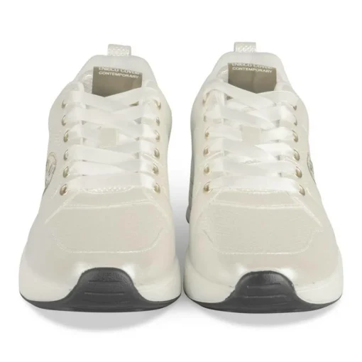 Baskets OR Femme Motif Uni A Enfiler