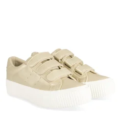 Baskets OR Femme Motif Uni Scratch