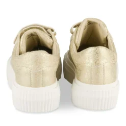 Baskets OR Femme Motif Uni Scratch