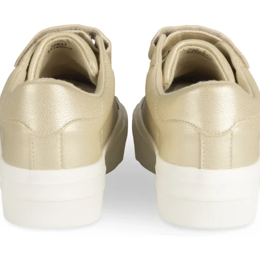 Baskets OR Femme Motif Uni Scratch