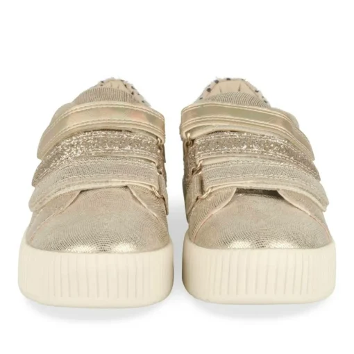 Baskets OR Fille Motif Animal Scratch