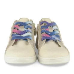 Baskets OR Fille Motif Paillettes Lacets