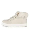 Baskets OR Fille Motif Uni Lacets + Fermeture éclair