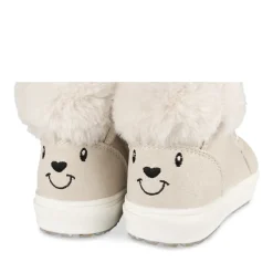 Baskets OR Fille Motif Uni Lacets + Fermeture éclair