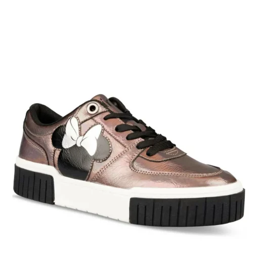 Baskets PEWTER Femme Motif Iridescent