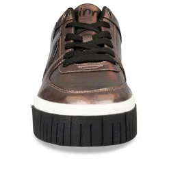 Baskets PEWTER Femme Motif Iridescent