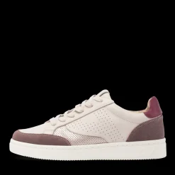 Baskets ROSE Femme CUIR Motif Uni A Enfiler