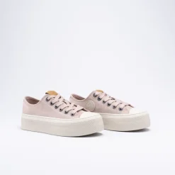Baskets ROSE Femme Motif Uni Lacets