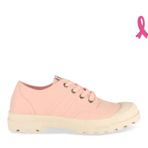Baskets ROSE Femme Motif Uni Lacets