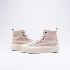 Baskets ROSE Femme Motif Uni Lacets