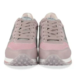 Baskets ROSE Femme Motif Iridescent Lacets