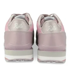 Baskets ROSE Femme Motif Iridescent Lacets