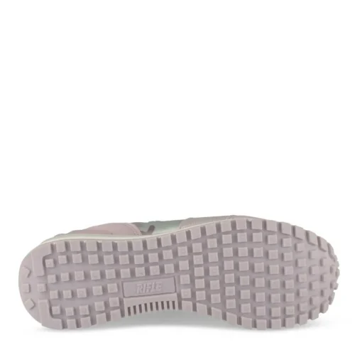 Baskets ROSE Femme Motif Iridescent Lacets