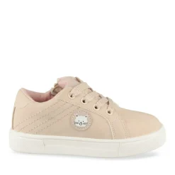 Baskets ROSE Fille Motif Animal Lacets