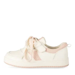 Baskets ROSE Fille Motif Uni Scratch