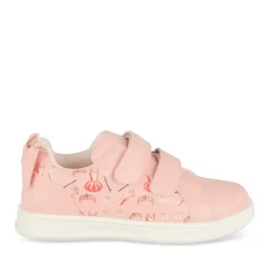 Baskets ROSE Fille Motif Paillettes Scratch