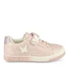 Baskets ROSE Fille Motif Animal Scratch