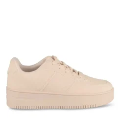 Baskets ROSE Fille Motif Uni Lacets