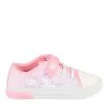 Baskets ROSE Fille Motif Animal Scratch
