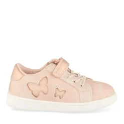 Baskets ROSE Fille Motif Uni Scratch