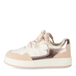Baskets ROSE Fille Motif Uni Scratch