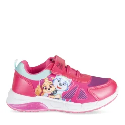 Baskets ROSE Fille Motif Uni Scratch