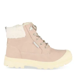 Baskets ROSE Fille Motif Uni Lacets