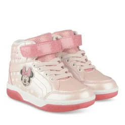 Baskets ROSE Fille Motif Iridescent Scratch