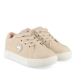 Baskets ROSE Fille Motif Animal Lacets