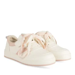 Baskets ROSE Fille Motif Uni Scratch