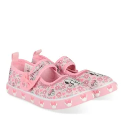 Baskets ROSE Fille Motif Fleuri Scratch