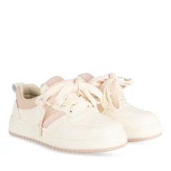 Baskets ROSE Fille Motif Uni Scratch