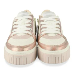 Baskets ROSE Fille Motif Paillettes Lacets
