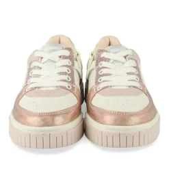 Baskets ROSE Fille Motif Paillettes Lacets