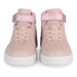 Baskets ROSE Fille Motif Uni Scratch