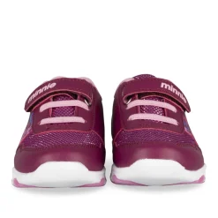 Baskets ROSE Fille Motif Uni Scratch