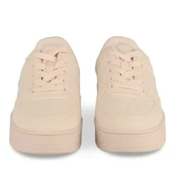 Baskets ROSE Fille Motif Uni Lacets