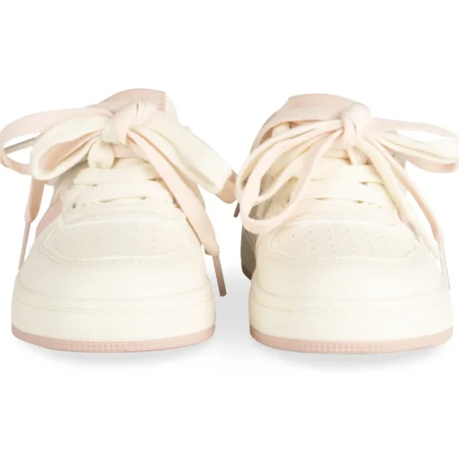 Baskets ROSE Fille Motif Uni Scratch
