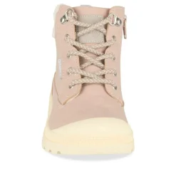 Baskets ROSE Fille Motif Uni Lacets
