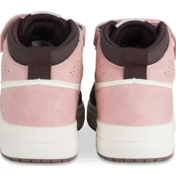Baskets ROSE Fille Motif Uni Scratch + Elastique