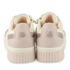 Baskets ROSE Fille Motif Paillettes Lacets