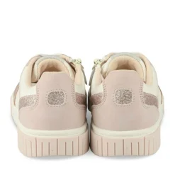 Baskets ROSE Fille Motif Paillettes Lacets
