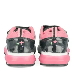 Baskets ROSE Fille Motif Animal Scratch