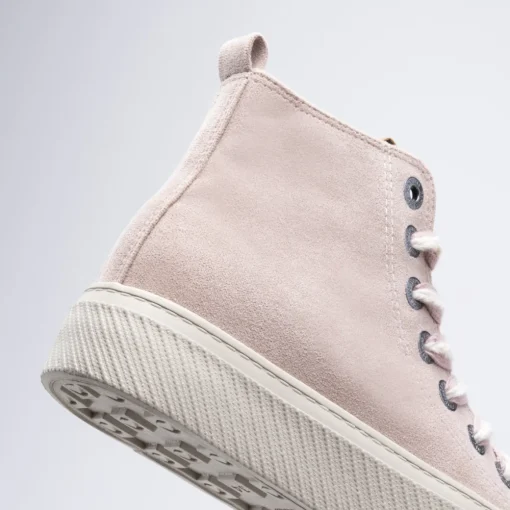 Baskets ROSE Fille Motif Uni Lacets